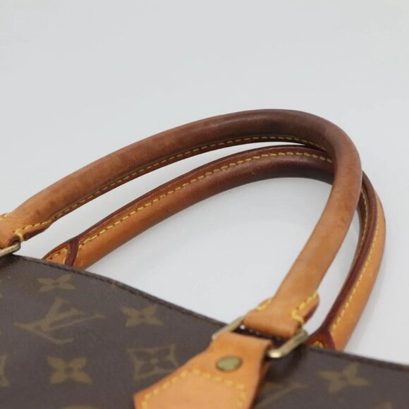 LOUIS VUITTON Monogram Sac Plat Hand Bag M51140 LV Auth 134427 - Picture 9 of 16